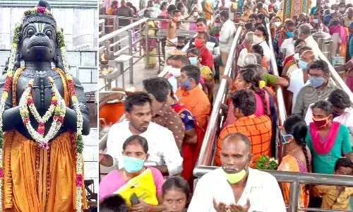 நாமக்கல்: தை அமாவாசையை முன்னிட்டு கோயில்களில் பக்தர்கள் கூட்டம்