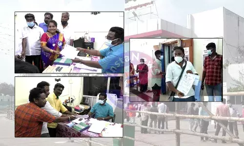 3 முறை வெற்றி பெற்ற சுயேட்சை வேட்பாளர் 4வது முறையாக போட்டியிட வேட்புமனு தாக்கல்