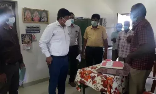 தென்காசி மாவட்டத்தில் மாவட்ட தேர்தல் பார்வையாளர் திடீர் ஆய்வு தென்காசி மாவட்டத்தில் மாவட்ட தேர்தல் பார்வையாளர் திடீர் ஆய்வு