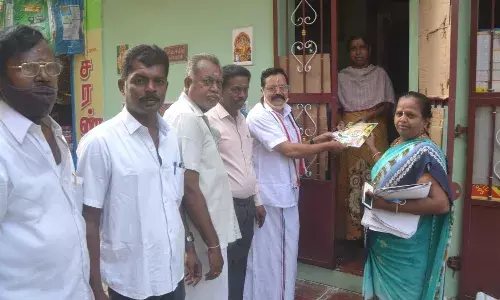 நெல்லை மாநகராட்சி 22வது வார்டில் அதிமுக வேட்பாளர் தீவிர வாக்கு சேகரிப்பு