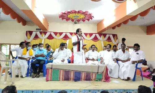 மயிலாடுதுறை வேட்பாளர் அறிமுக கூட்டத்தில் அமைச்சர் மெய்யநாதன் பேச்சு