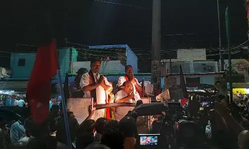 திமுக வேட்பாளர்களை ஆதரித்து இலக்கியப் பேச்சாளர் நாஞ்சில் சம்பத் பிரச்சாரம் திமுக வேட்பாளர்களை ஆதரித்து இலக்கியப் பேச்சாளர் நாஞ்சில் சம்பத் பிரச்சாரம்
