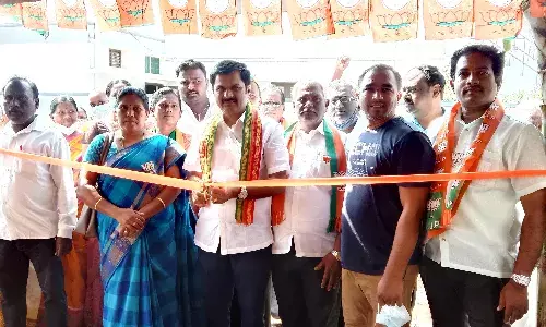 நேர்மையான நிர்வாகம் அமைய பாஜகவுக்கு வாக்களியுங்கள்: நகர தலைவர் சரவணன் நேர்மையான நிர்வாகம் அமைய பாஜகவுக்கு வாக்களியுங்கள்: நகர தலைவர் சரவணன்