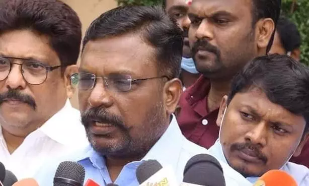 மாணவர் மத்தியில் அறிவியலை பரப்பாமல் மதத்தை பரப்புவதா? திருமாவளவன் மாணவர் மத்தியில் அறிவியலை பரப்பாமல் மதத்தை பரப்புவதா? திருமாவளவன்