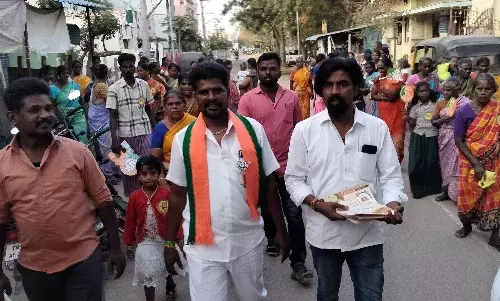 திருமங்கலம் நகராட்சி 4 -வது வார்டு பாஜக கட்சியின் வேட்பாளர் தீவிர பிரசாரம் திருமங்கலம் நகராட்சி 4 -வது வார்டு பாஜக கட்சியின் வேட்பாளர் தீவிர பிரசாரம்