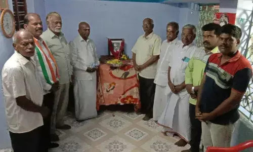 நெல்லையில் முன்னாள் தமிழக முதல்வருக்கு நினைவஞ்சலி
