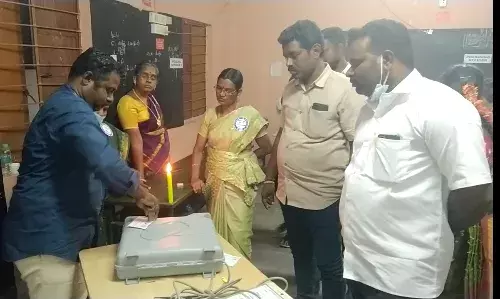 அமைதியாக முடிந்தது நகர்ப்புற உள்ளாட்சித் தேர்தல் வாக்குப்பதிவு அமைதியாக முடிந்தது நகர்ப்புற உள்ளாட்சித் தேர்தல் வாக்குப்பதிவு