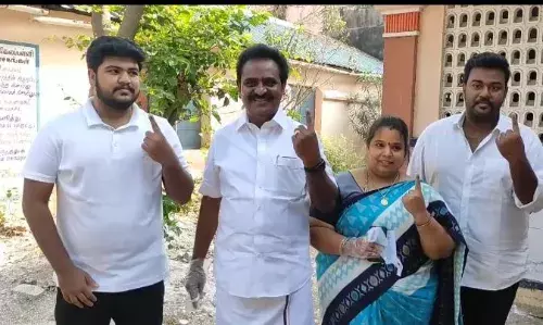 காஞ்சிபுரம் மாவட்டத்தில் 66.82% வாக்குப்பதிவு காஞ்சிபுரம் மாவட்டத்தில் 66.82% வாக்குப்பதிவு