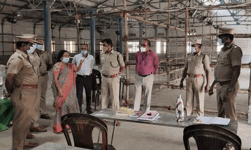 நாளை வாக்கு எண்ணிக்கை: 8 வாக்கு மையங்களில் 3 அடுக்கு பாதுகாப்பு நாளை வாக்கு எண்ணிக்கை: 8 வாக்கு மையங்களில் 3 அடுக்கு பாதுகாப்பு