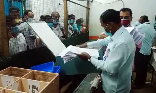 செங்கல்பட்டு மாவட்டத்தில் காலை 8 மணிக்கு வாக்குகள் எண்ணிக்கை துவங்கியது