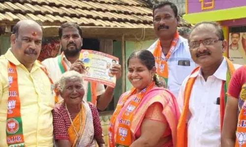 அரியலூர் மாவட்டத்தில் தாமரை மலர்ந்தது