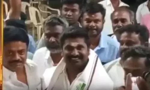 திருமங்கலம்:வெற்றி பெற்ற தேமுதிக வேட்பாளர் திமுகவில் ஐக்கியம்