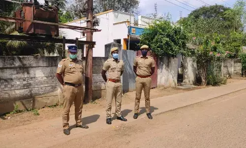 சுவாமிமலை பேரூராட்சியில் சுயேச்சை வேட்பாளருக்கு போலீஸ் பாதுகாப்பு