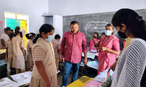 எலச்சிபாளையம் ஊராட்சி ஒன்றியத்தில் இல்லம் தேடி கற்றல் கண்காட்சி