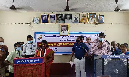 கோபிசெட்டிபாளையம் நகராட்சியில் கவுன்சிலர்கள் பதவியேற்பு விழா