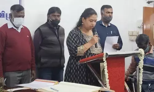 உதகை நகராட்சியில் கவுன்சிலர்கள் பதவியேற்பு