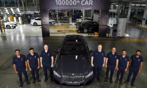 இந்தியாவில் ஒரு லட்சம் கார்கள் தயாரித்து BMW சாதனை
