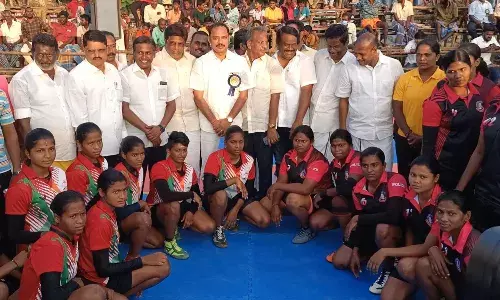 மு.க.ஸ்டாலின் பிறந்த நாளையாெட்டி புதுக்கோட்டையில் மாநில அளவிலான கபடி போட்டி