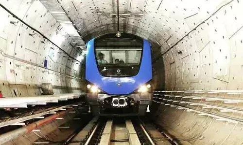ராயப்பேட்டையில் மெட்ரோ ரெயில் நிலைய பணிகள் தீவிரம்
