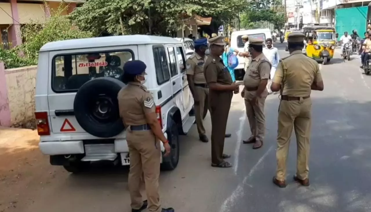 முதல்வர் வருகை: குமரியில் 1200 போலீசார் பாதுகாப்பு முதல்வர் வருகை: குமரியில் 1200 போலீசார் பாதுகாப்பு