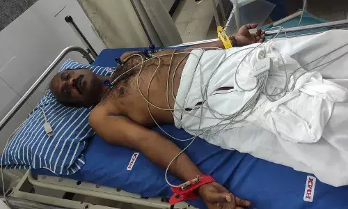 மனஅழுத்தத்தால் நெஞ்சுவலி; துணைத்தலைவருக்கு தீவிர சிகிச்சை