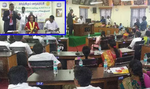 குப்பை தேர்வு செய்வதே  திடக்கழிவு மேலாண்மைக்கு வெற்றி: நீதிபதி பேச்சு