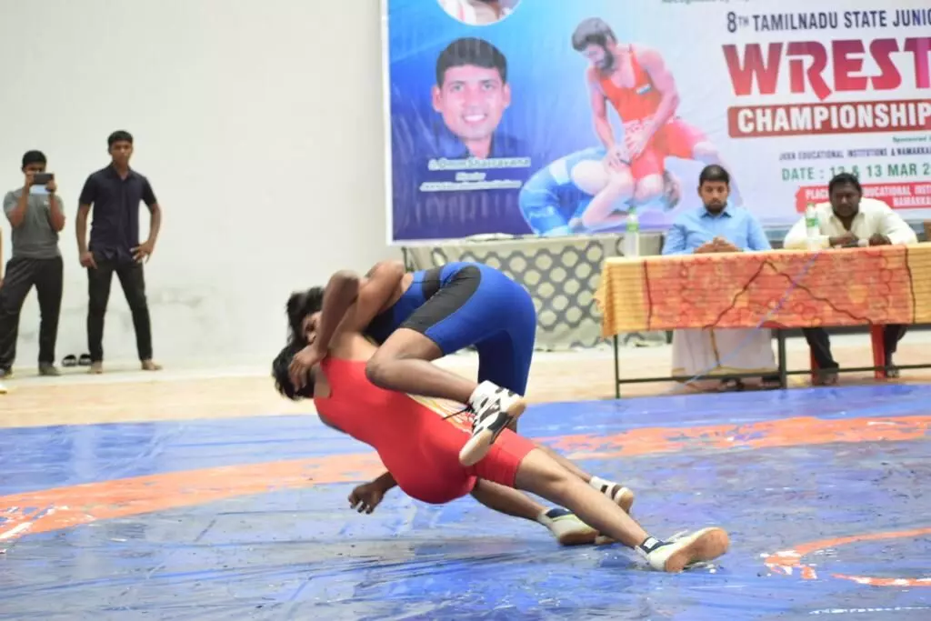 Live Now Live Now ஜூனியர் Wrestling சாம்பியன்ஷிப் இரண்டாவது நாள் போட்டி முடிவுகள் அறிவிக்கப்பட்டுள்ளன. Live Now Live Now ஜூனியர் Wrestling சாம்பியன்ஷிப் இரண்டாவது நாள் போட்டி முடிவுகள் அறிவிக்கப்பட்டுள்ளன.