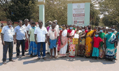 திருவண்ணாமலை அருகே சுடுகாடு அமைக்க பொதுமக்கள் எதிர்ப்பு