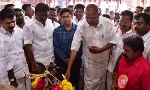 பொருநை நெல்லை புத்தக திருவிழா: சபாநாயகர் அப்பாவு துவக்கி வைப்பு