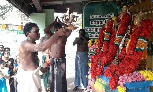 தென்காசி மாவட்டம் தோரணமலை முருகன் கோவிலில் பங்குனி உத்திர விழா