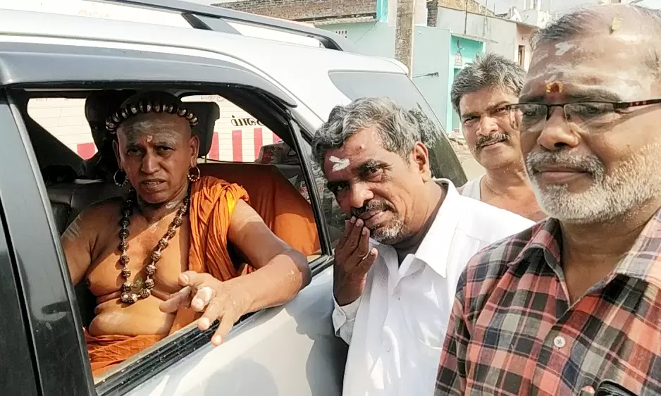 ஆன்மீகத்தை அழிக்க முடியாது: காஞ்சிபுரத்தில் மதுரை ஆதீனம் பேட்டி ஆன்மீகத்தை அழிக்க முடியாது: காஞ்சிபுரத்தில் மதுரை ஆதீனம் பேட்டி