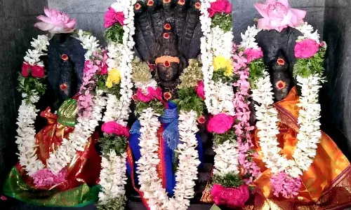 மோகனூர் அசல தீபேஸ்வரர் கோயிலில் ராகு, கேது  பெயர்ச்சி பூஜை