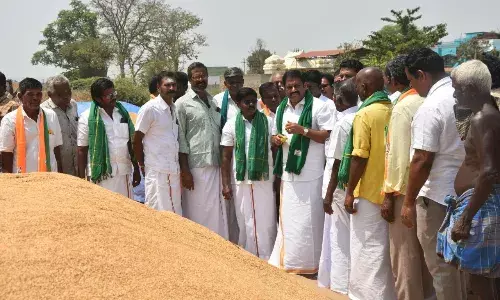 நெல் கொள்முதல் நிலையங்களில் திமுகவினர் தலையீடு: பாஜக நிர்வாகி குற்றச்சாட்டு