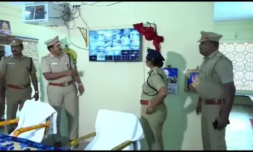 சோழவந்தானில் சிசிடிவி காமெரா கண்காணிப்பு  கட்டுப்பாட்டு  அறை திறப்பு