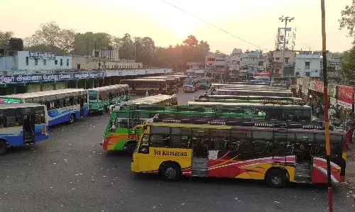காஞ்சிபுரத்தில் இன்று வழக்கம் போல் பேருந்துகள் இயக்கம்