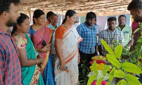 அலங்காநல்லூர் சமுதாய கூடத்தில்  விவசாயிகளுக்கான பயிற்சி முகாம்