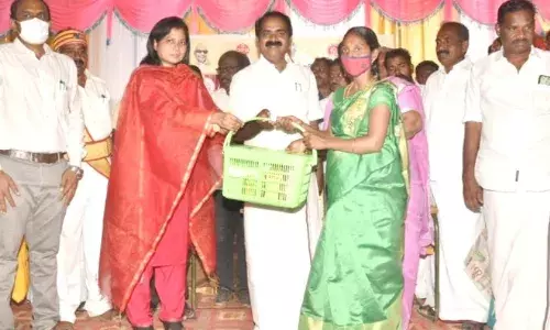 ஆலங்குடி தொகுதி: வரும் முன் காப்போம் திட்ட முகாம்: அமைச்சர் மெய்யநாதன் தொடக்கம்