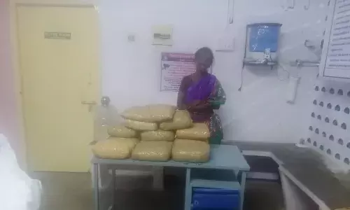 மதுரை அருகே 25 கிலோ கஞ்சா பறிமுதல்: பெண் கைது மதுரை அருகே 25 கிலோ கஞ்சா பறிமுதல்: பெண் கைது