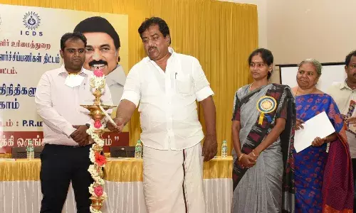 மதுரை அருகே ஊட்டச்சத்து கண்காட்சி: அமைச்சர் தொடங்கி வைத்தார்