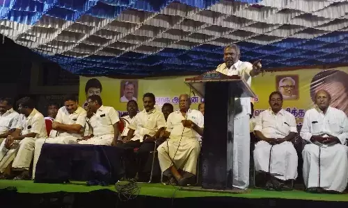 குமாரபாளையத்தில் தி.மு.க. சார்பில் பட்ஜெட் விளக்க பொதுக்கூட்டம்