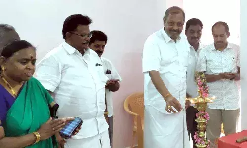 இராசிபுரம் அரசு கல்லூரியில் புதிய  ஹாஸ்டல் கட்டிடம்திறப்பு விழா