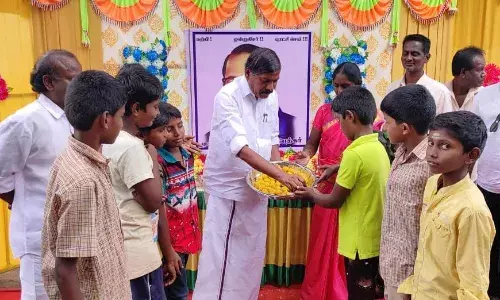 அம்பேத்கர் பிறந்தநாள் விழாவில்  அந்தியூர் எம்.எல்.ஏ. பங்கேற்பு