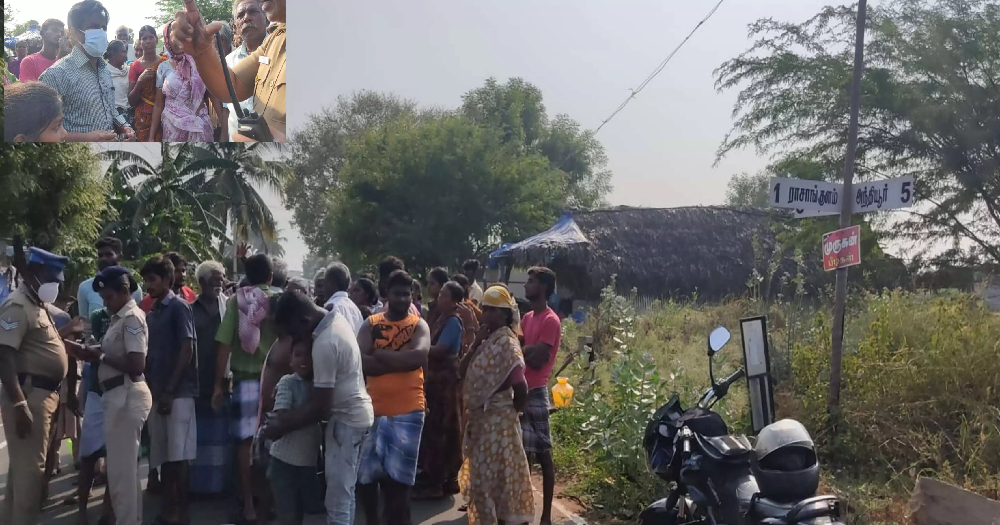 அந்தியூர் அருகே குடிநீர் வழங்க கோரி பொதுமக்கள் சாலை மறியல் அந்தியூர் அருகே குடிநீர் வழங்க கோரி பொதுமக்கள் சாலை மறியல்