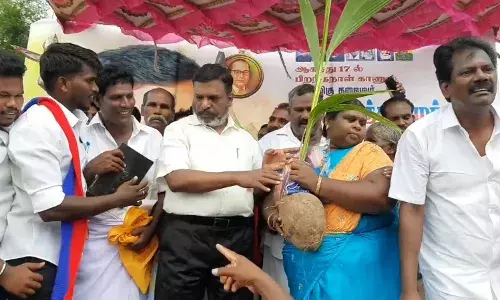 தமிழகத்தில் பதற்றத்தை ஏற்படுத்த பா.ஜ.க முயற்சிப்பதாக திருமாவளவன் குற்றச்சாட்டு