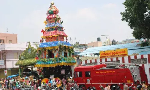 உடுமலை மாரியம்மன் கோவில் தேர்த்திருவிழா: ஏற்பாடுகள் தீவிரம்