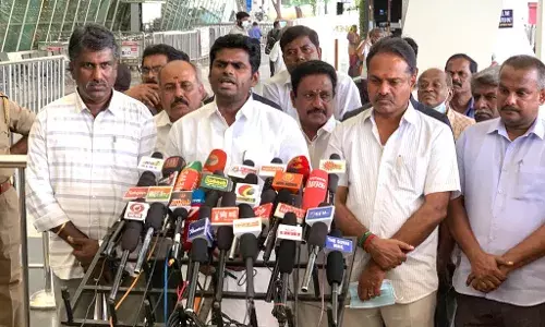 தமிழகத்தில் செயற்கை மின்வெட்டு- பா.ஜ.க. தலைவர் அண்ணாமலை தமிழகத்தில் செயற்கை மின்வெட்டு- பா.ஜ.க. தலைவர் அண்ணாமலை