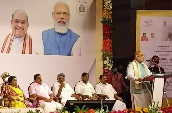 புதுச்சேரி சிறந்த மாநிலமாக மாறும்: மத்திய அமைச்சர் அமித்ஷா உறுதி புதுச்சேரி சிறந்த மாநிலமாக மாறும்: மத்திய அமைச்சர் அமித்ஷா உறுதி