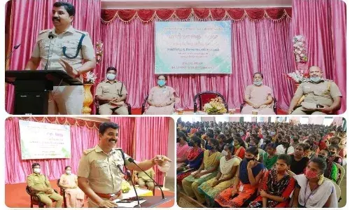 தூத்துக்குடியில் பெண்கள் பாதுகாப்பு குறித்த விழிப்புணர்வு: எஸ்பி பங்கேற்பு