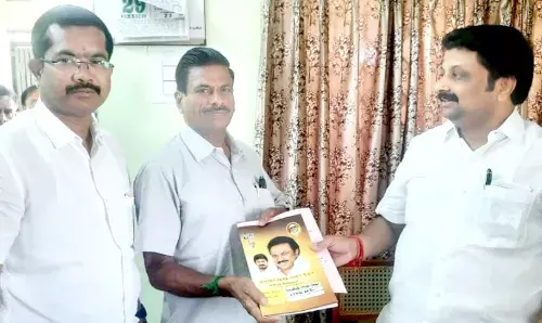 நாமக்கல் கிழக்கு மாவட்ட திமுக உட்கட்சி தேர்தல் நிறைவு
