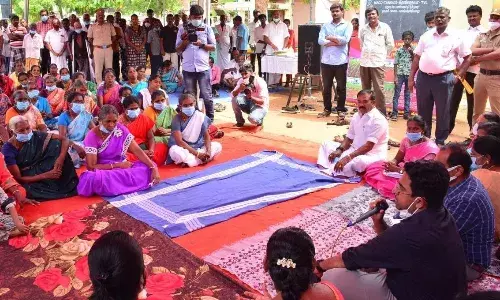 நெல்லை கொங்கந்தான்பாறையில் கிராம சபை கூட்டம்: ஆட்சியர் பங்கேற்பு